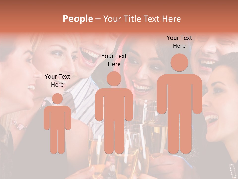 Friendship Nightclub Alcohol PowerPoint Template