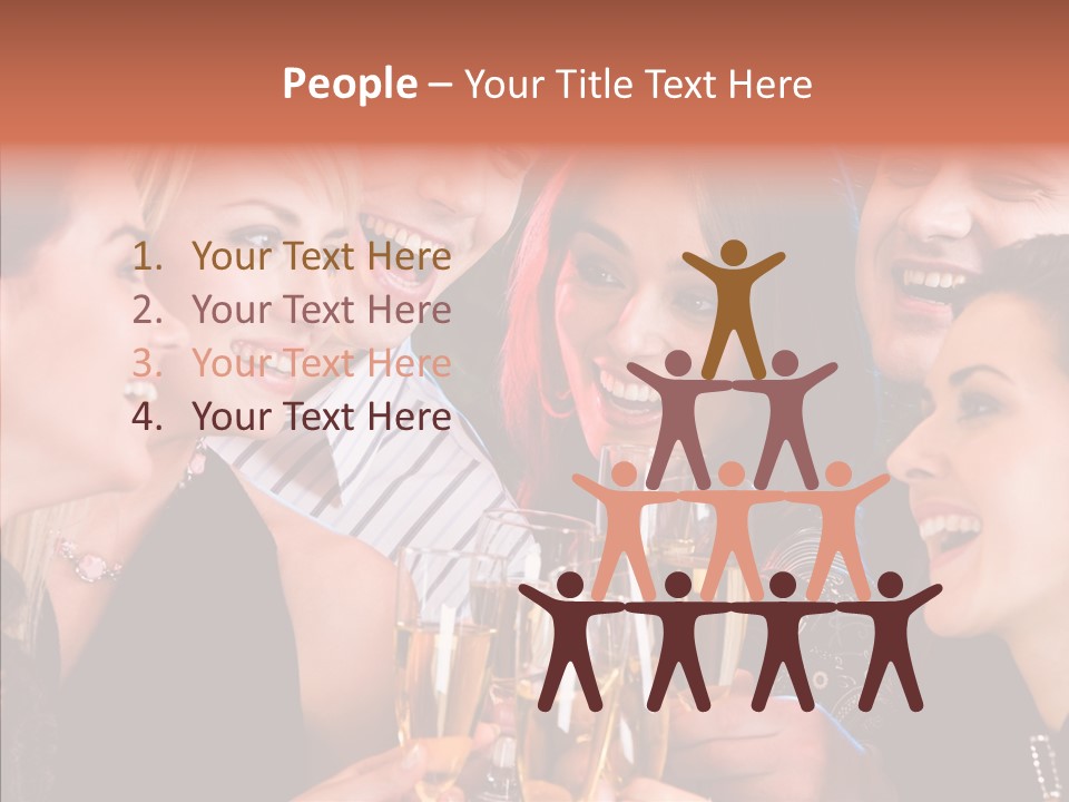 Friendship Nightclub Alcohol PowerPoint Template
