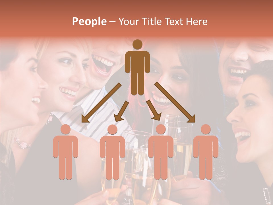 Friendship Nightclub Alcohol PowerPoint Template