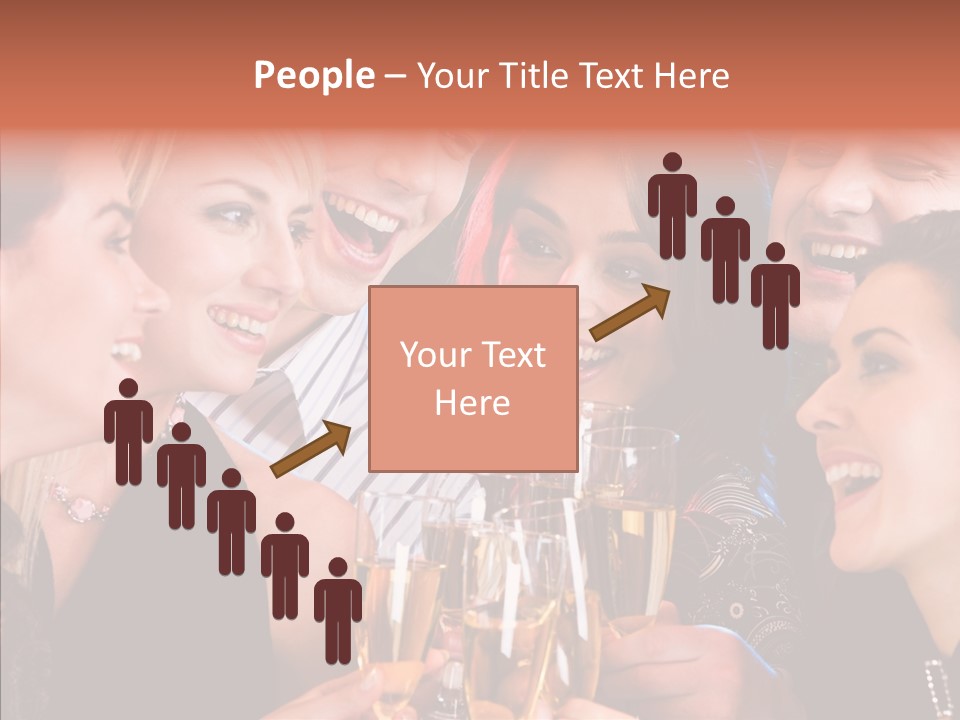 Friendship Nightclub Alcohol PowerPoint Template