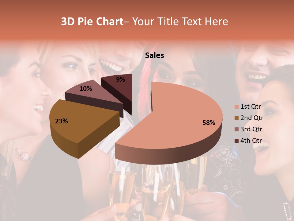 Friendship Nightclub Alcohol PowerPoint Template