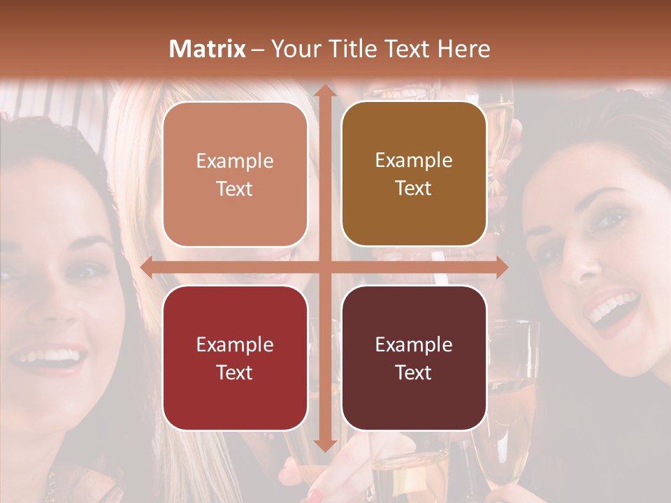 Gathering Holidays Male PowerPoint Template