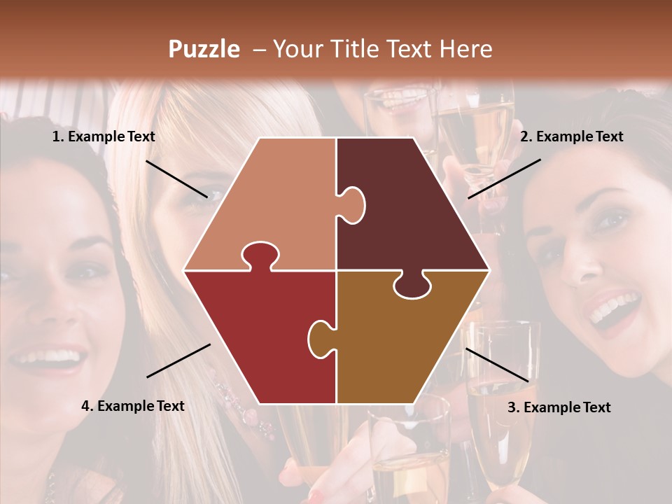 Gathering Holidays Male PowerPoint Template