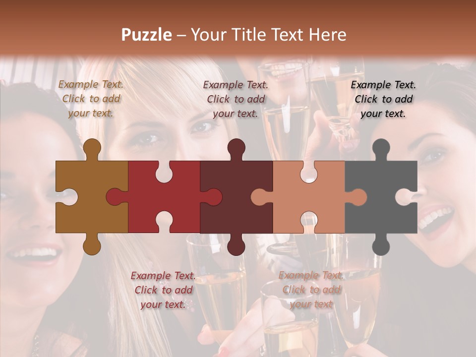 Gathering Holidays Male PowerPoint Template