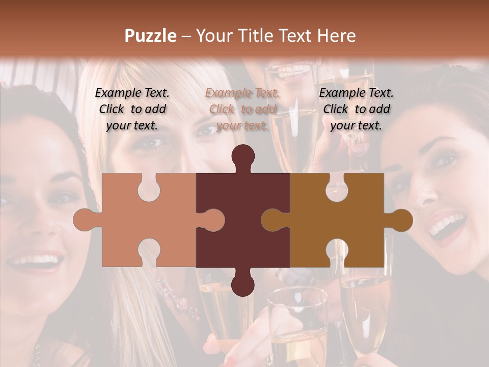 Gathering Holidays Male PowerPoint Template