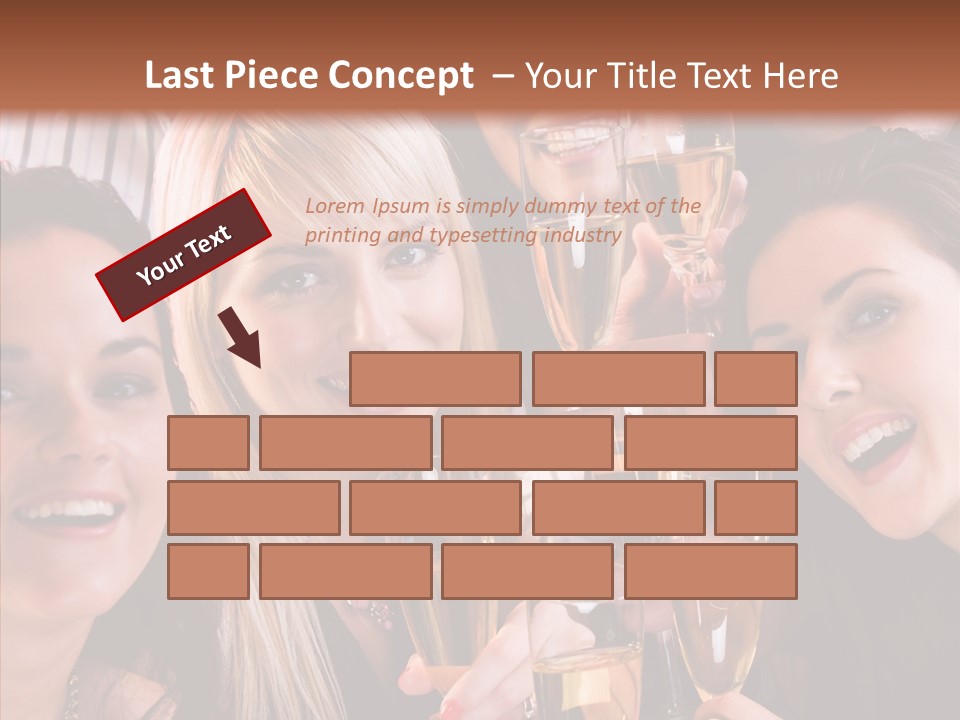 Gathering Holidays Male PowerPoint Template