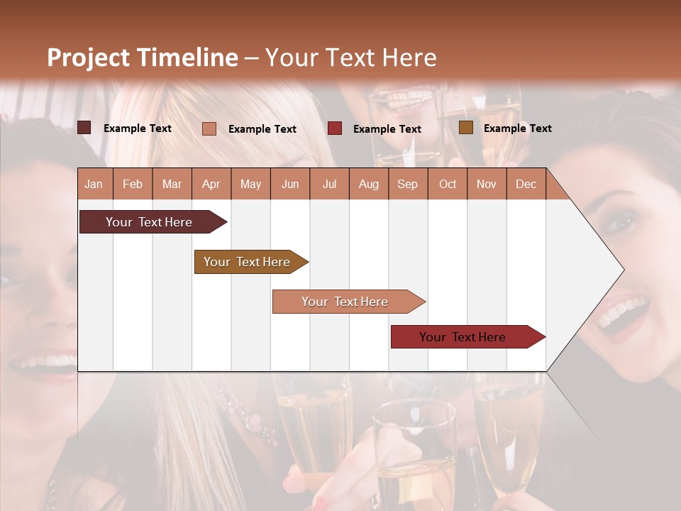 Gathering Holidays Male PowerPoint Template