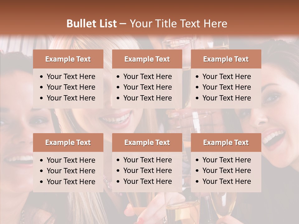 Gathering Holidays Male PowerPoint Template