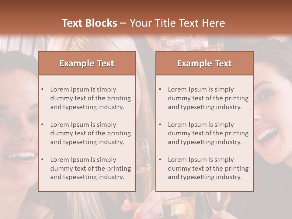 Gathering Holidays Male PowerPoint Template