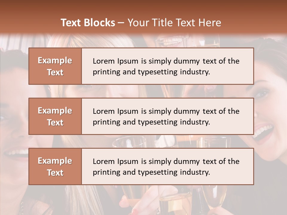 Gathering Holidays Male PowerPoint Template