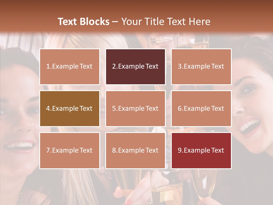 Gathering Holidays Male PowerPoint Template