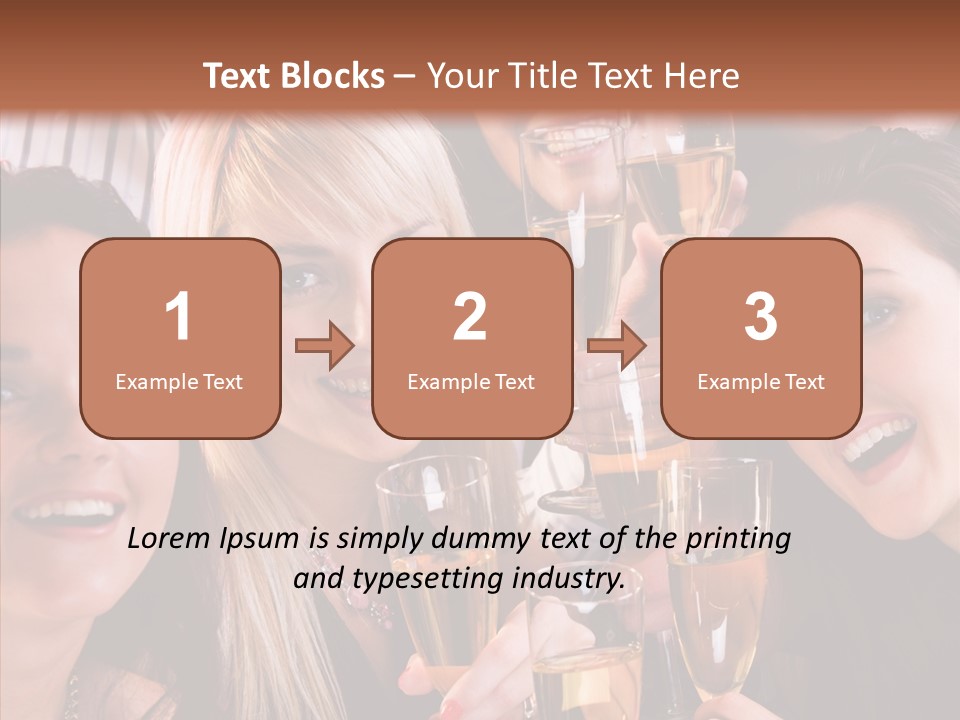 Gathering Holidays Male PowerPoint Template