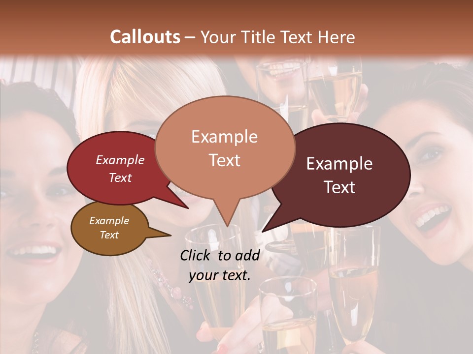 Gathering Holidays Male PowerPoint Template