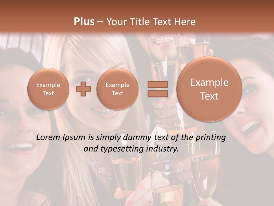 Gathering Holidays Male PowerPoint Template