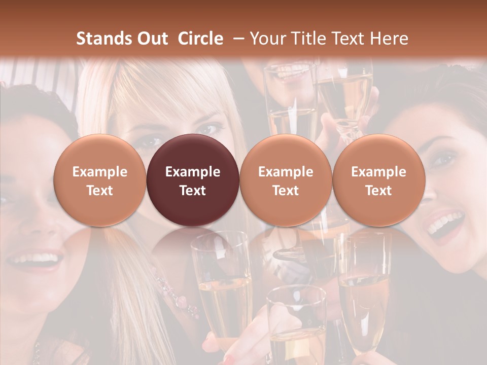 Gathering Holidays Male PowerPoint Template