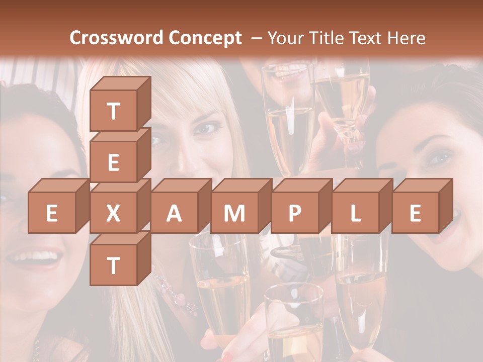 Gathering Holidays Male PowerPoint Template