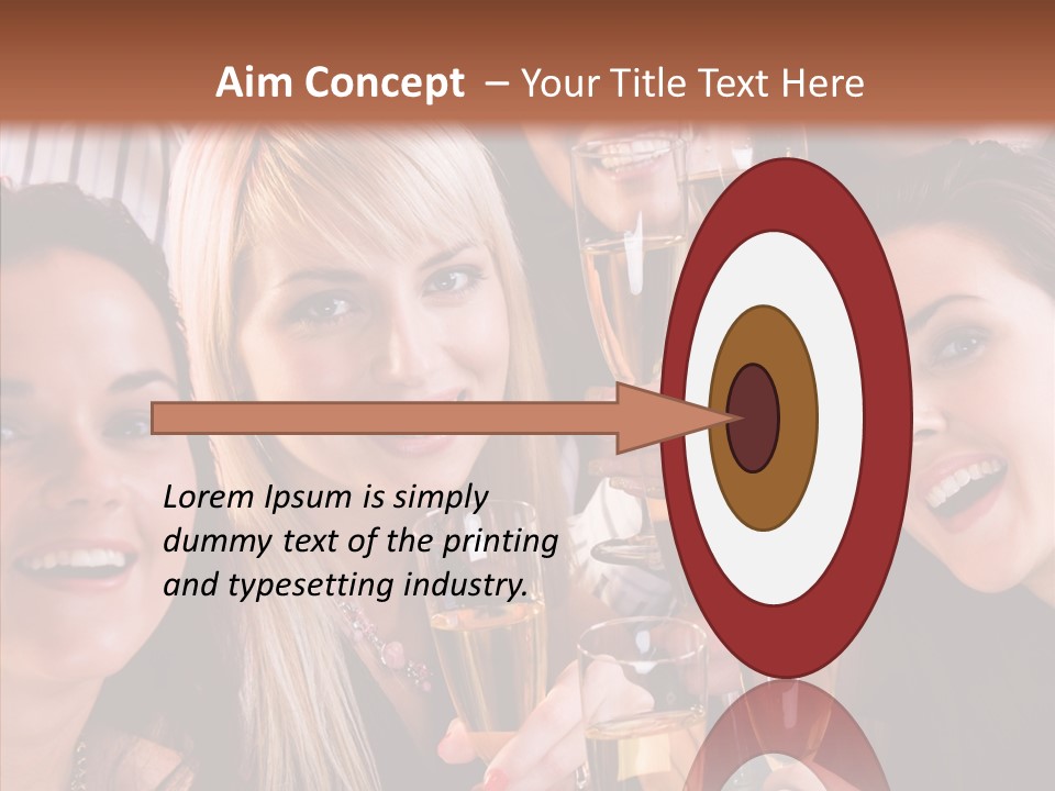 Gathering Holidays Male PowerPoint Template