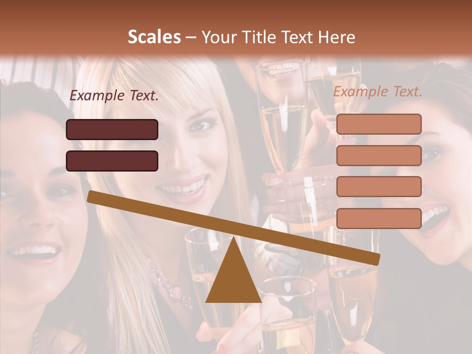 Gathering Holidays Male PowerPoint Template