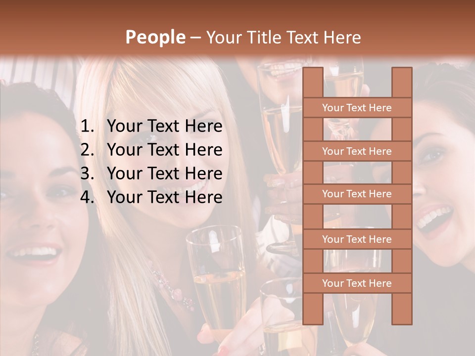 Gathering Holidays Male PowerPoint Template