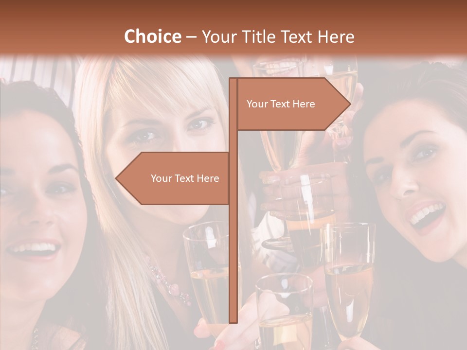 Gathering Holidays Male PowerPoint Template