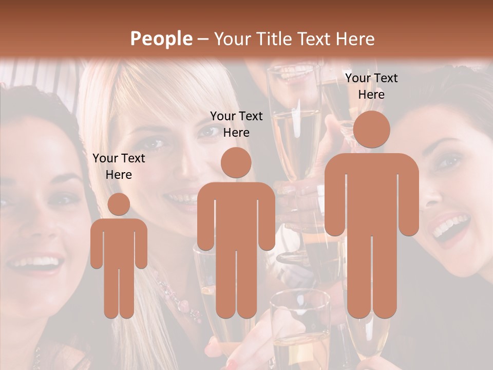 Gathering Holidays Male PowerPoint Template