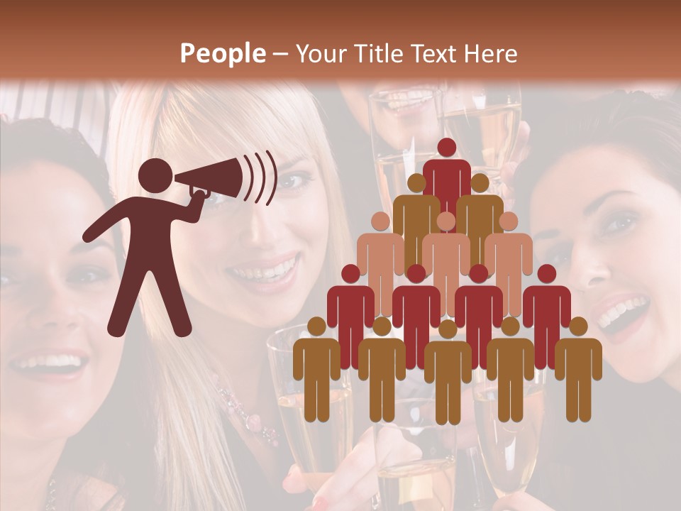 Gathering Holidays Male PowerPoint Template