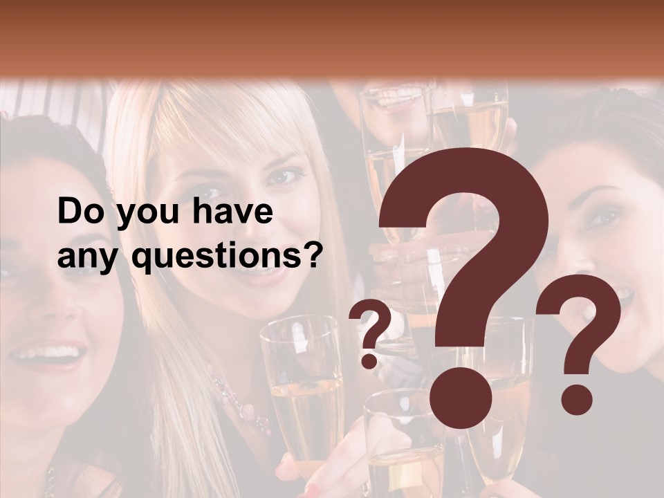 Gathering Holidays Male PowerPoint Template