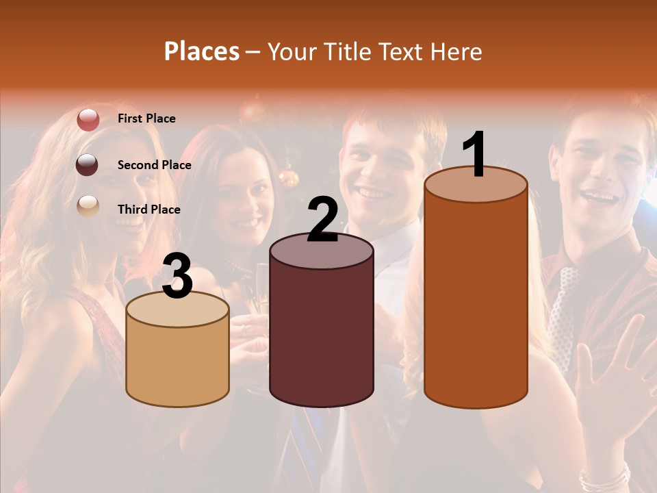 Champagne New Year  PowerPoint Template