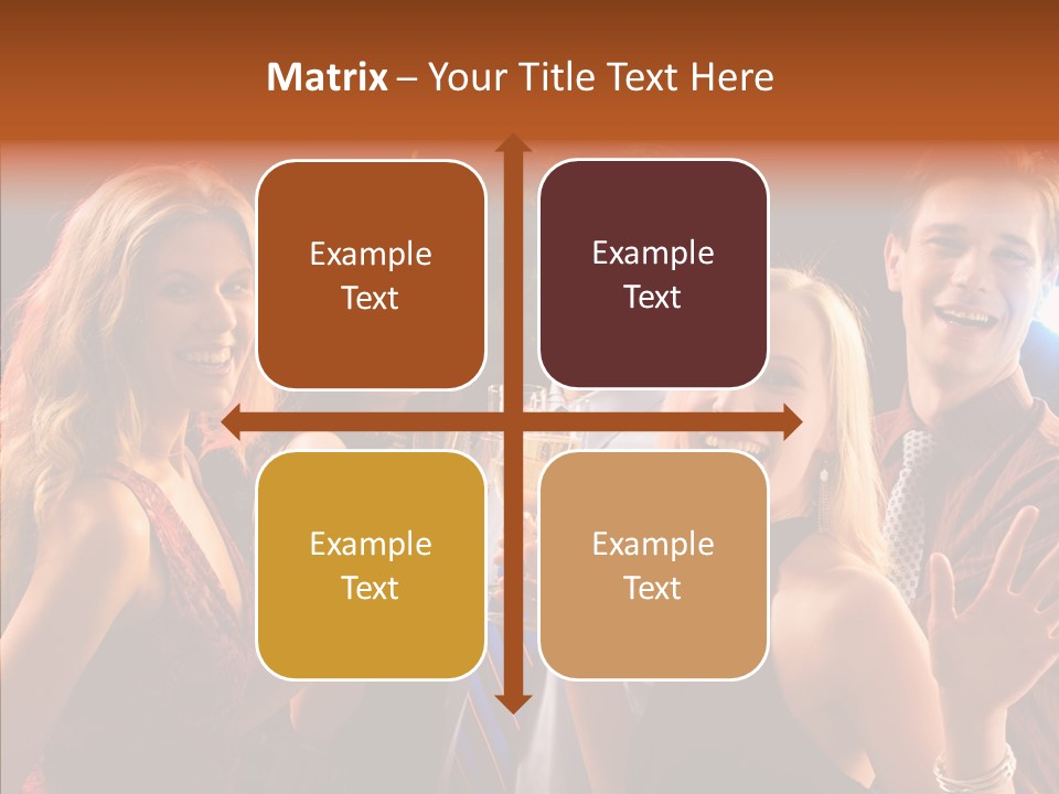 Champagne New Year  PowerPoint Template