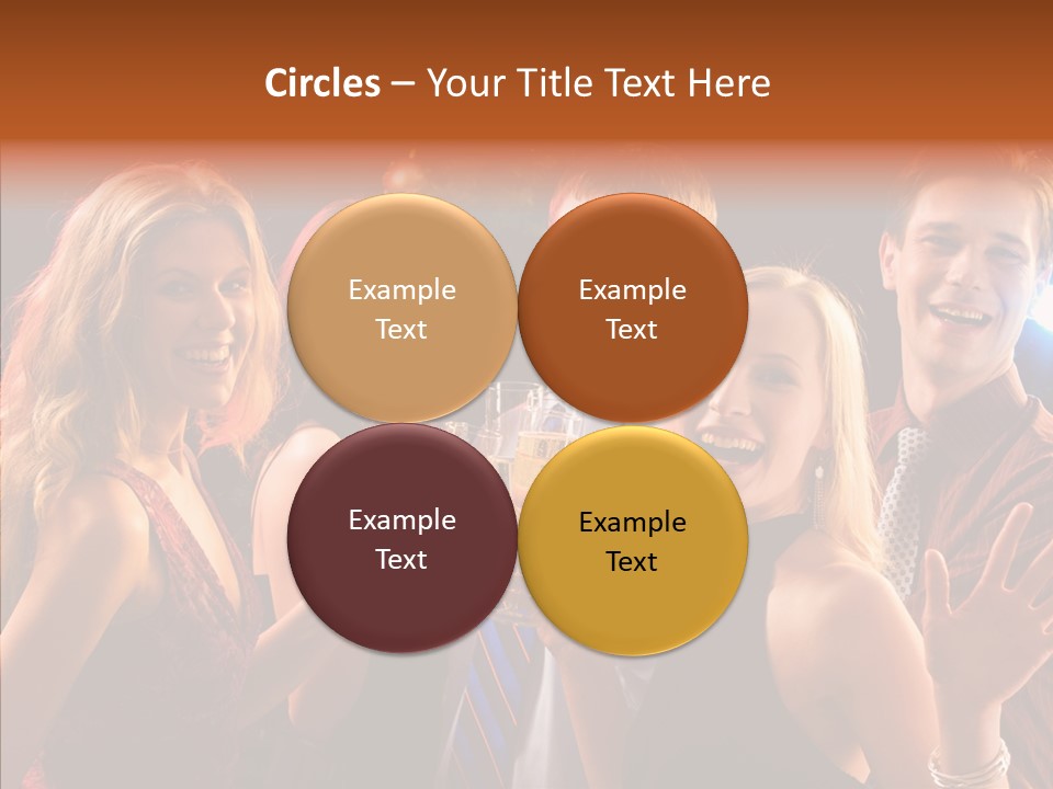 Champagne New Year  PowerPoint Template
