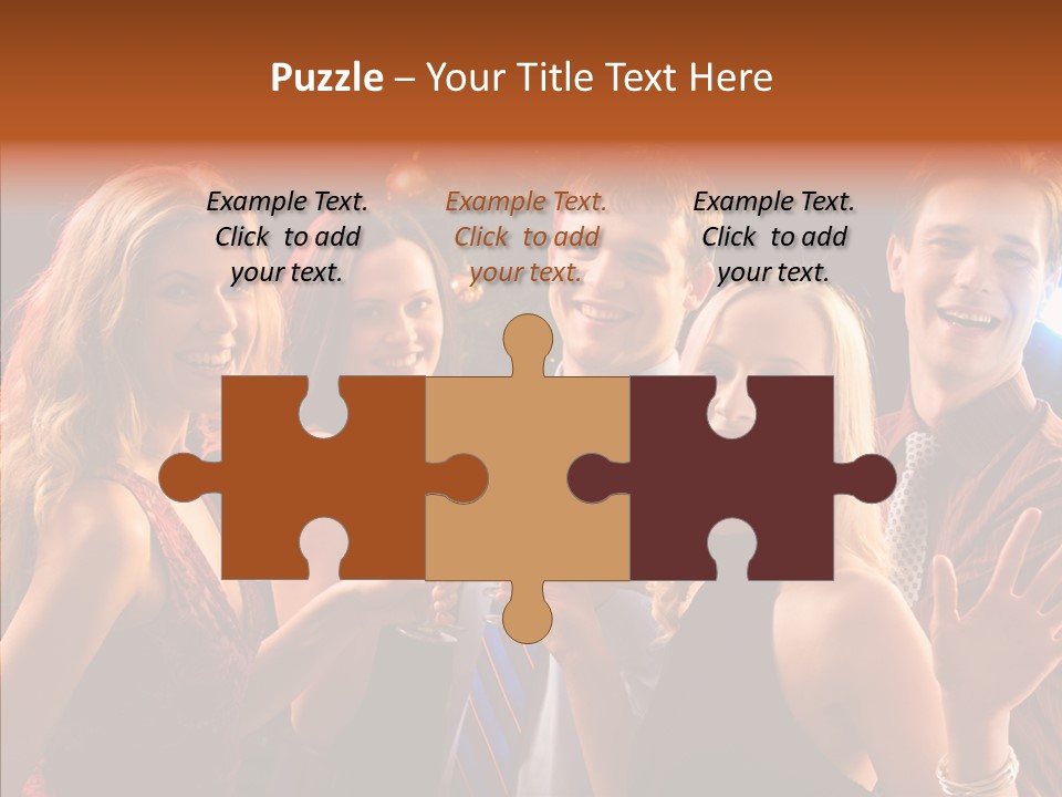 Champagne New Year  PowerPoint Template