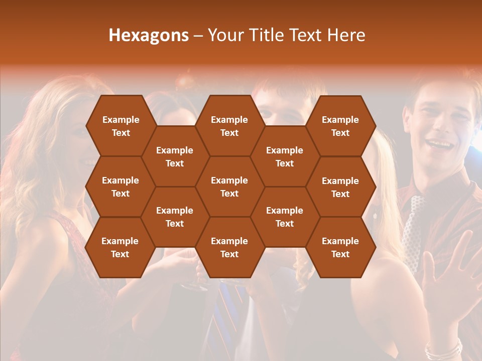 Champagne New Year  PowerPoint Template