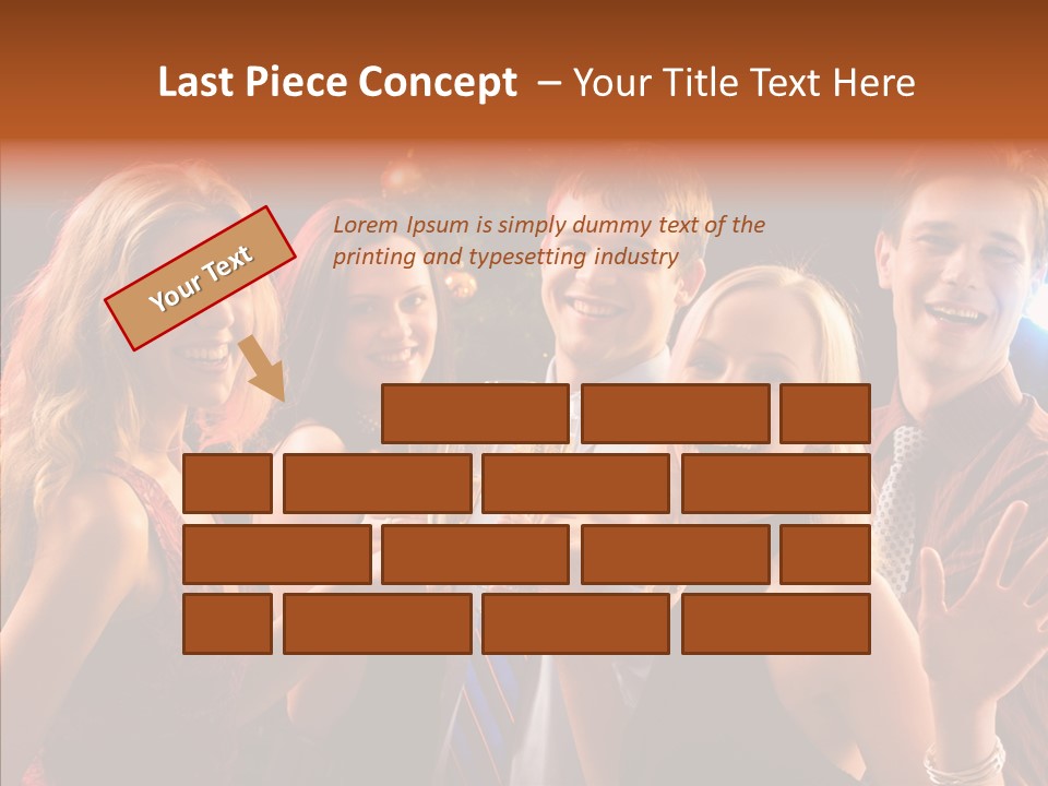 Champagne New Year  PowerPoint Template