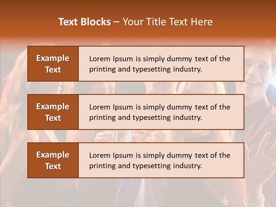 Champagne New Year  PowerPoint Template