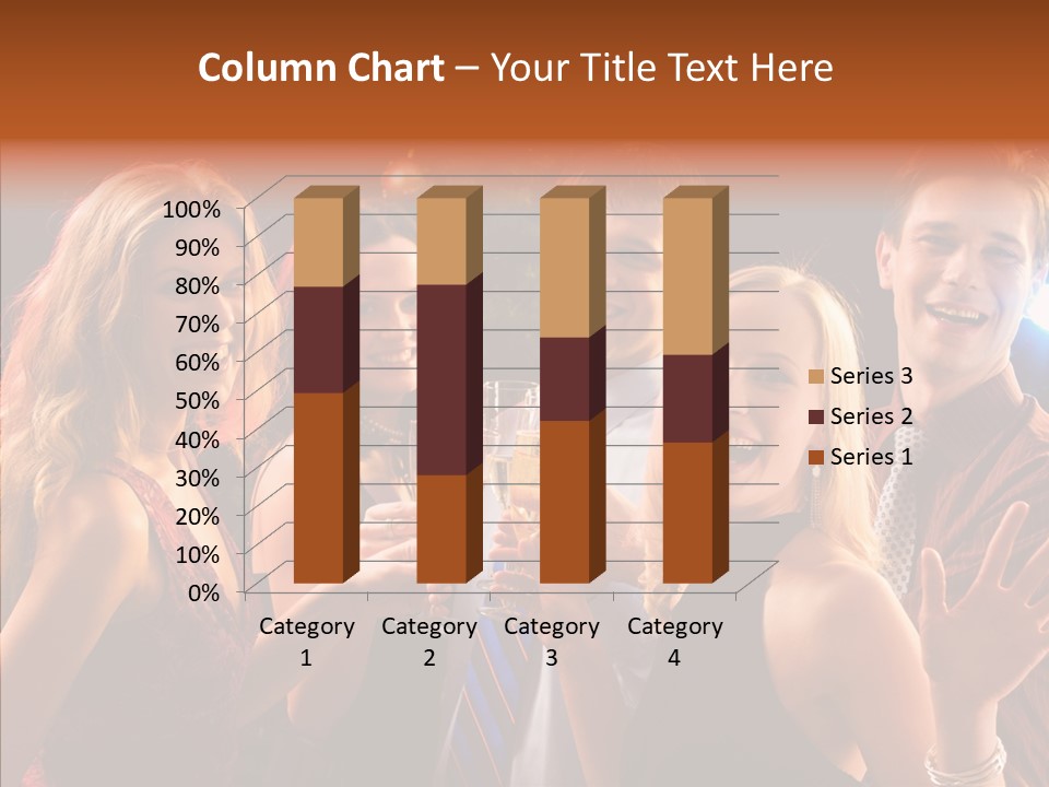 Champagne New Year  PowerPoint Template