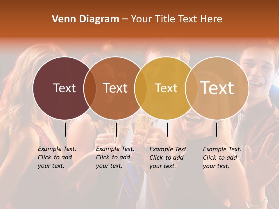 Champagne New Year  PowerPoint Template