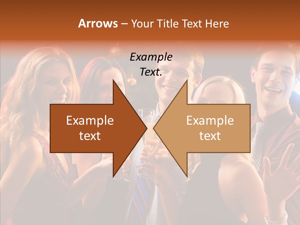 Champagne New Year  PowerPoint Template