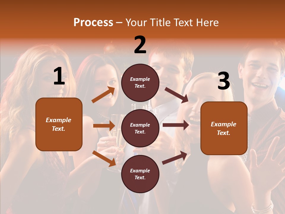 Champagne New Year  PowerPoint Template