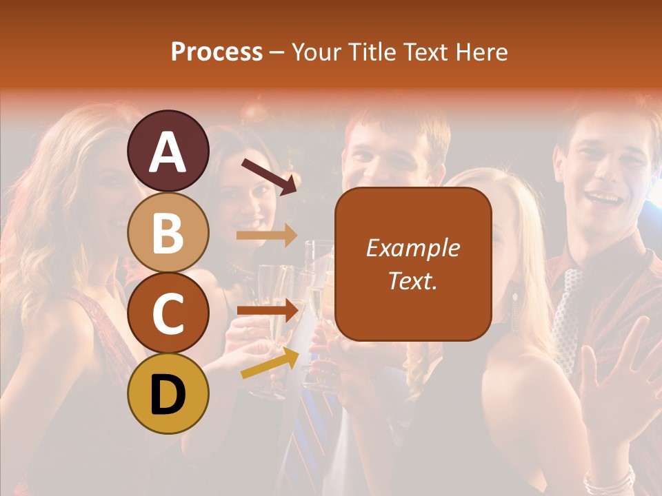 Champagne New Year  PowerPoint Template