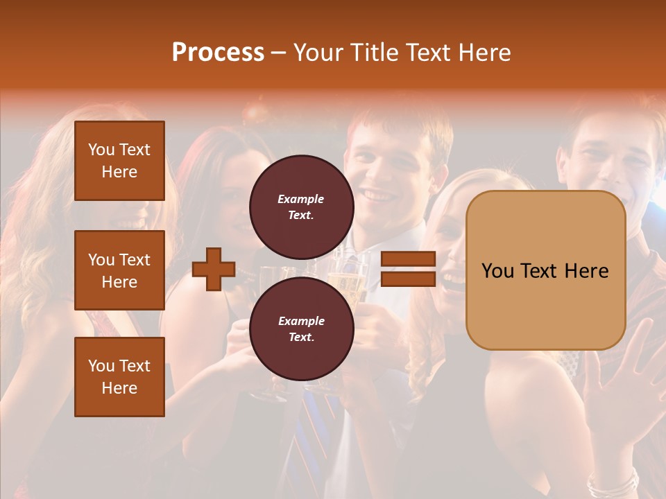 Champagne New Year  PowerPoint Template