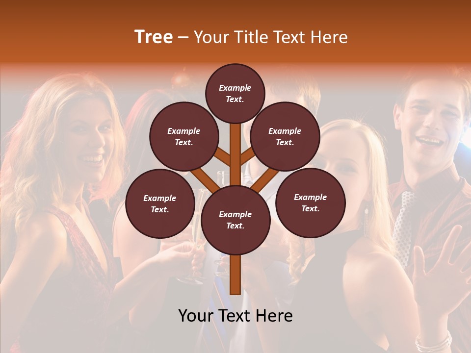 Champagne New Year  PowerPoint Template