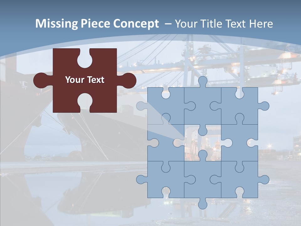 Customs Cargo Business PowerPoint Template