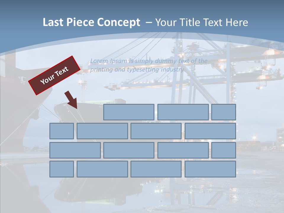 Customs Cargo Business PowerPoint Template
