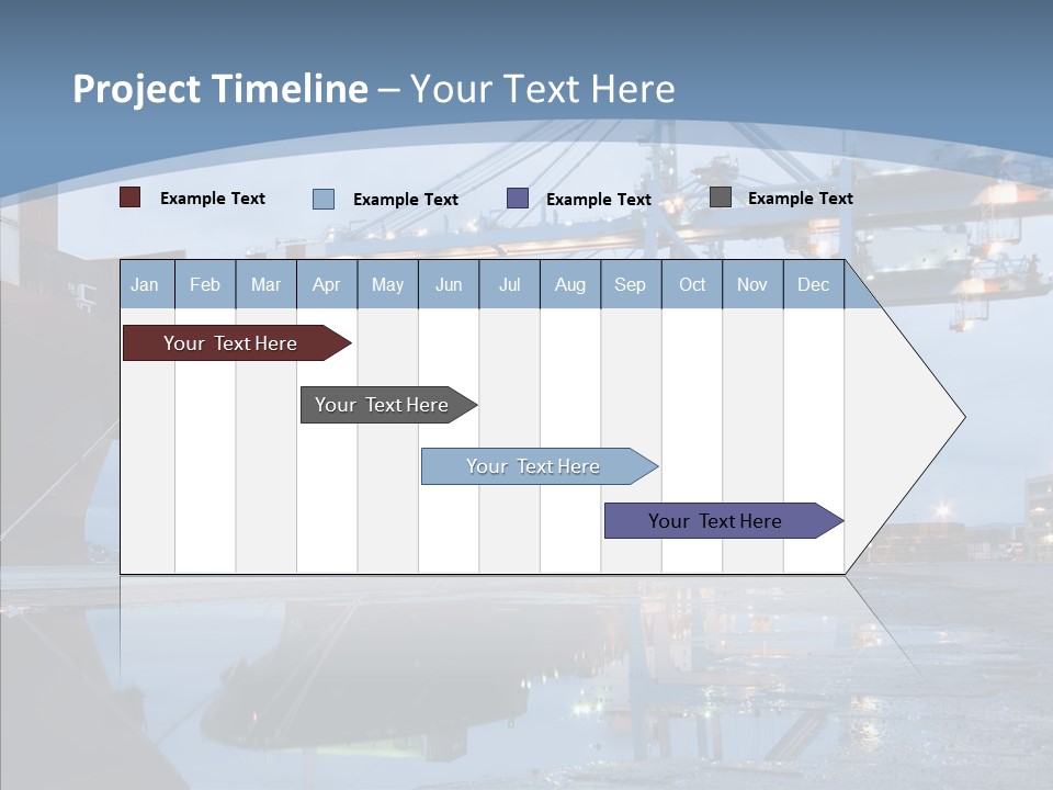 Customs Cargo Business PowerPoint Template