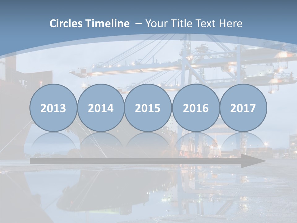 Customs Cargo Business PowerPoint Template