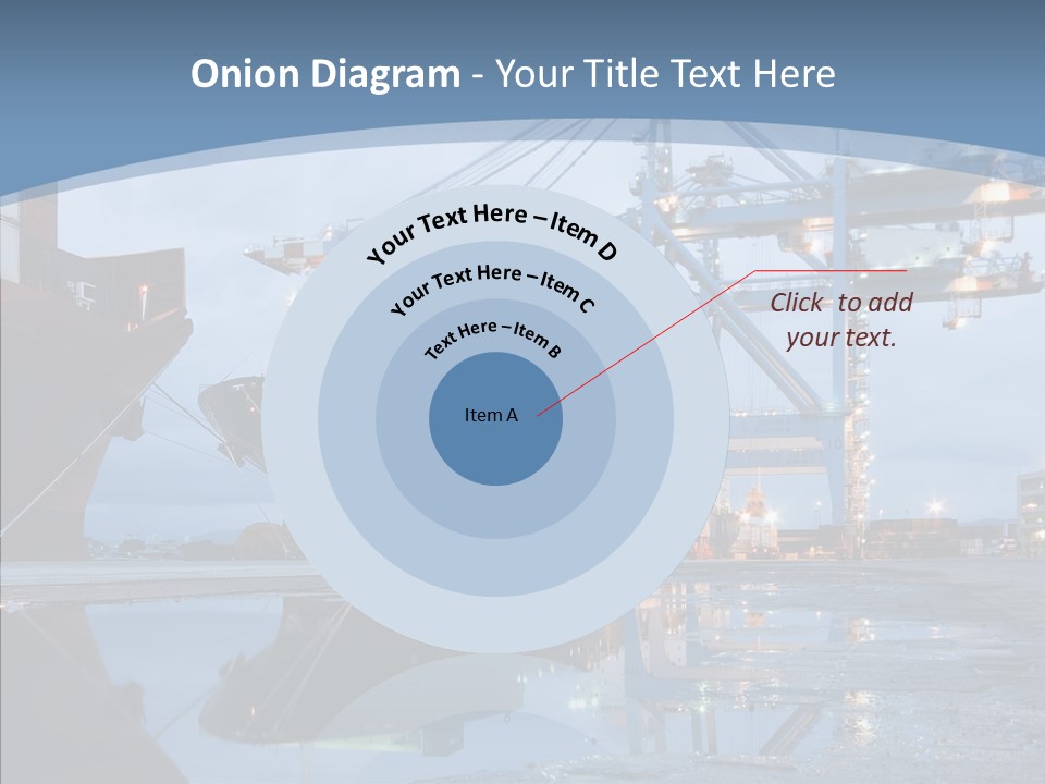 Customs Cargo Business PowerPoint Template