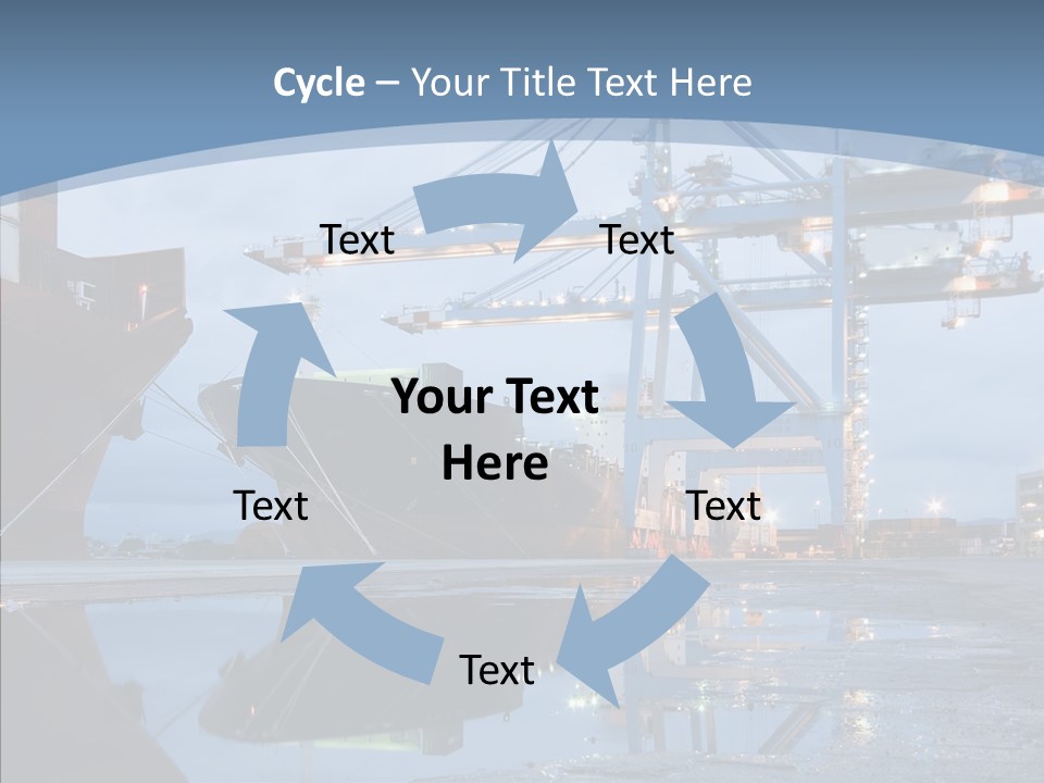 Customs Cargo Business PowerPoint Template