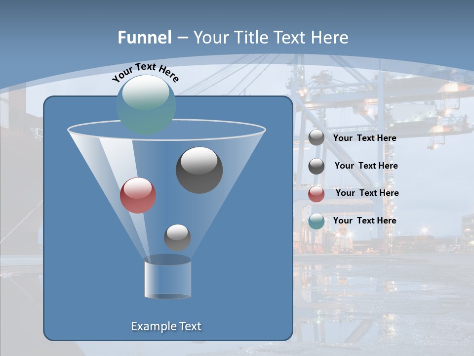 Customs Cargo Business PowerPoint Template