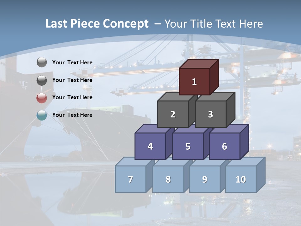 Customs Cargo Business PowerPoint Template