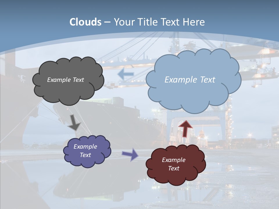 Customs Cargo Business PowerPoint Template